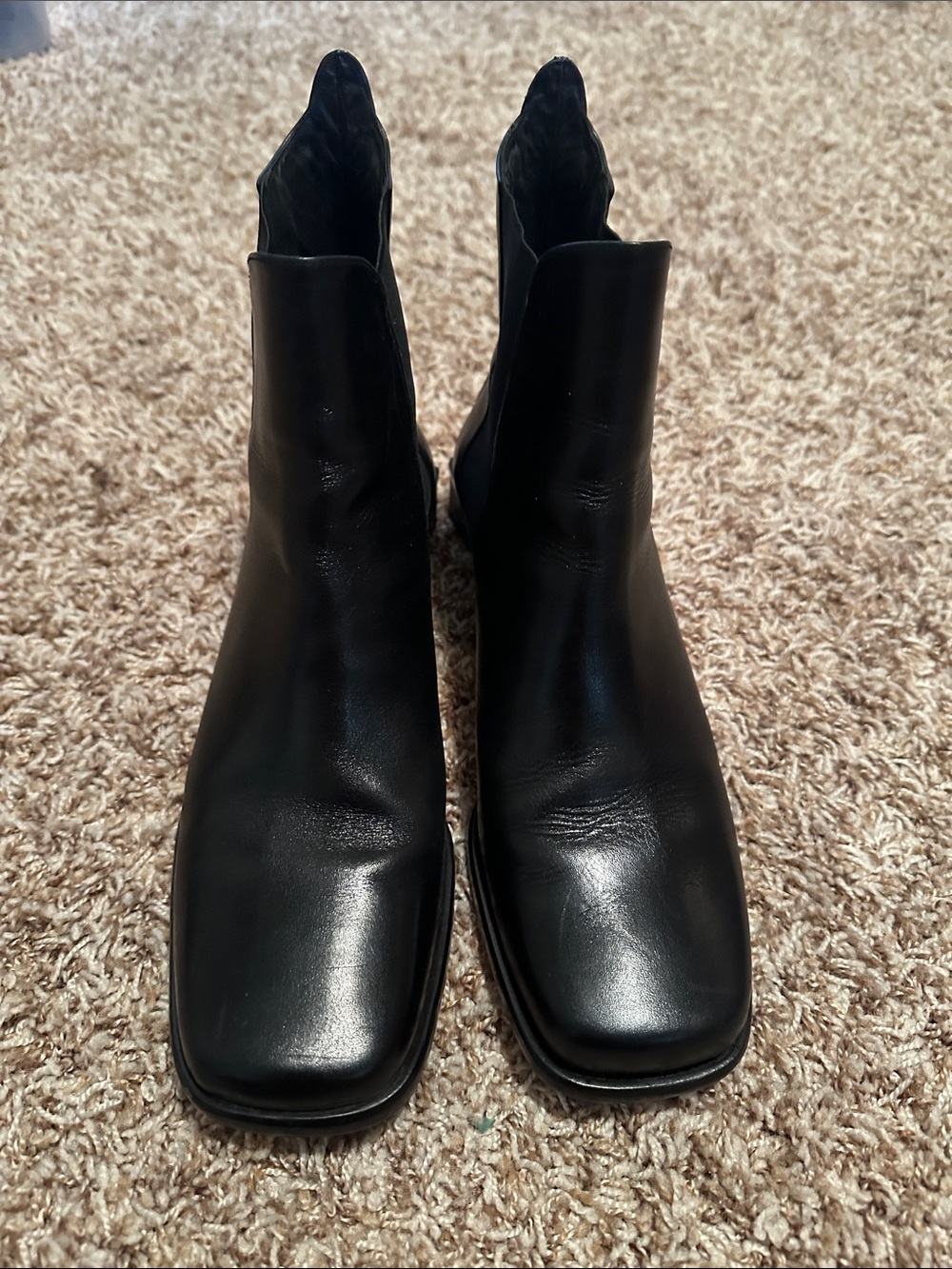 Cole Haan Women’s Black Leather Ankle Boots